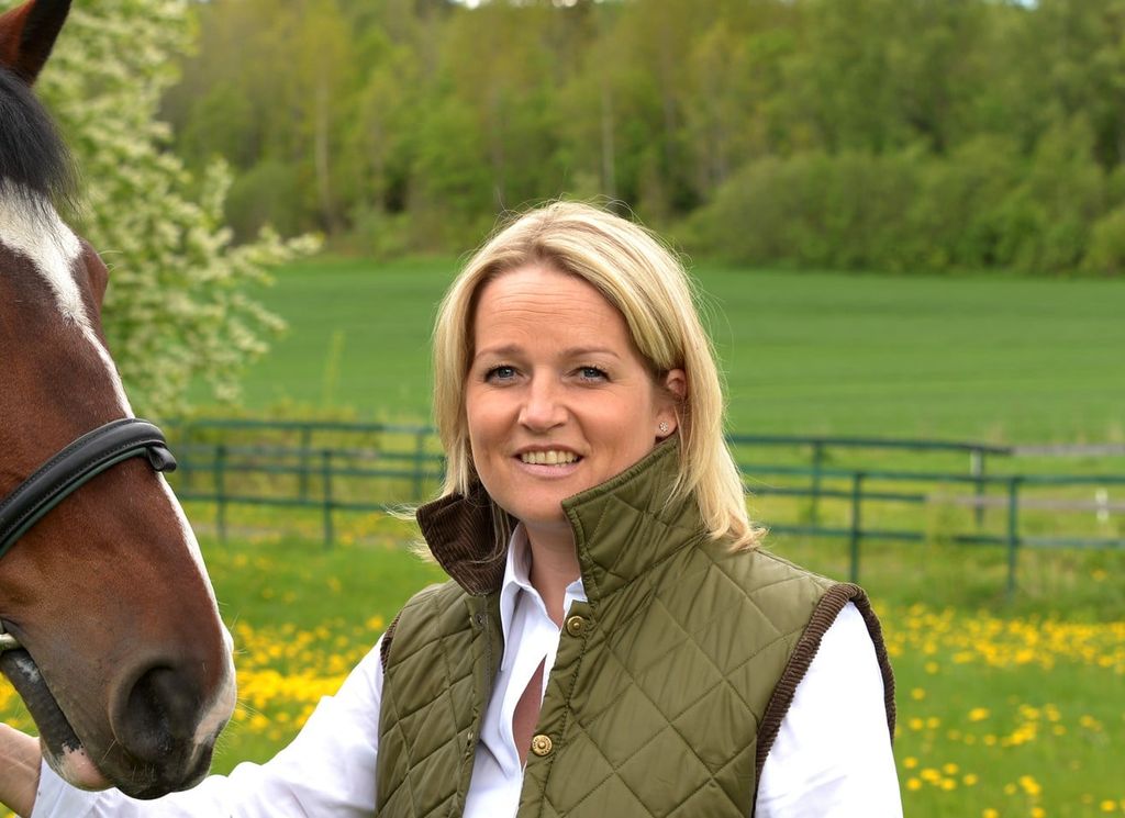 Vibeke Sør-Reime med hest