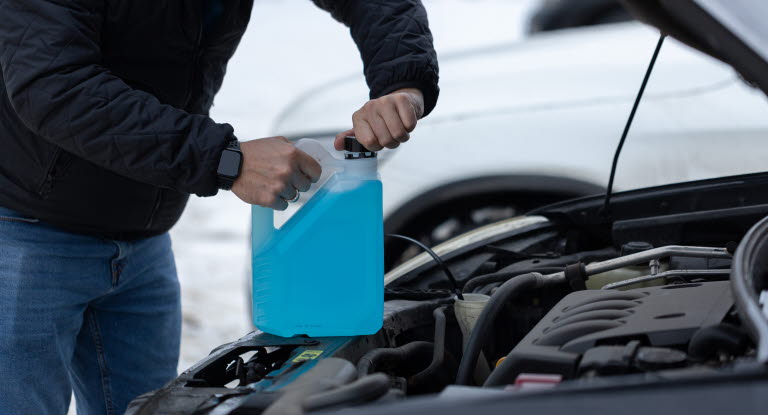 Frostvæske og bilmotor